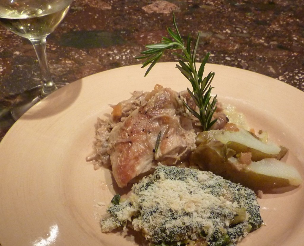 Braised turkey with pears bike tours italy italiaoutdoors food and wine
