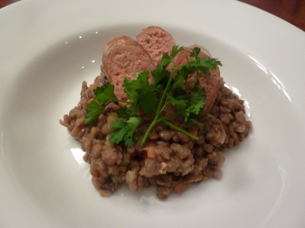 Lentils and sausage culinary bike tours italy italiaoutdoors food and wine