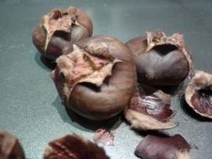 Roasted chestnuts - Italiaoutdoors Food and Wine Bike and Ski tours