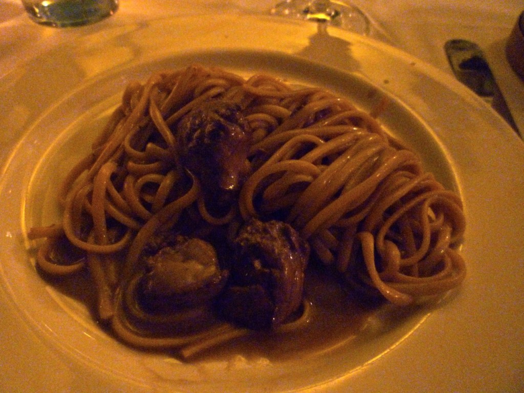 linguini foie gras custom bike tours italiaoutdoorsfoodandwine