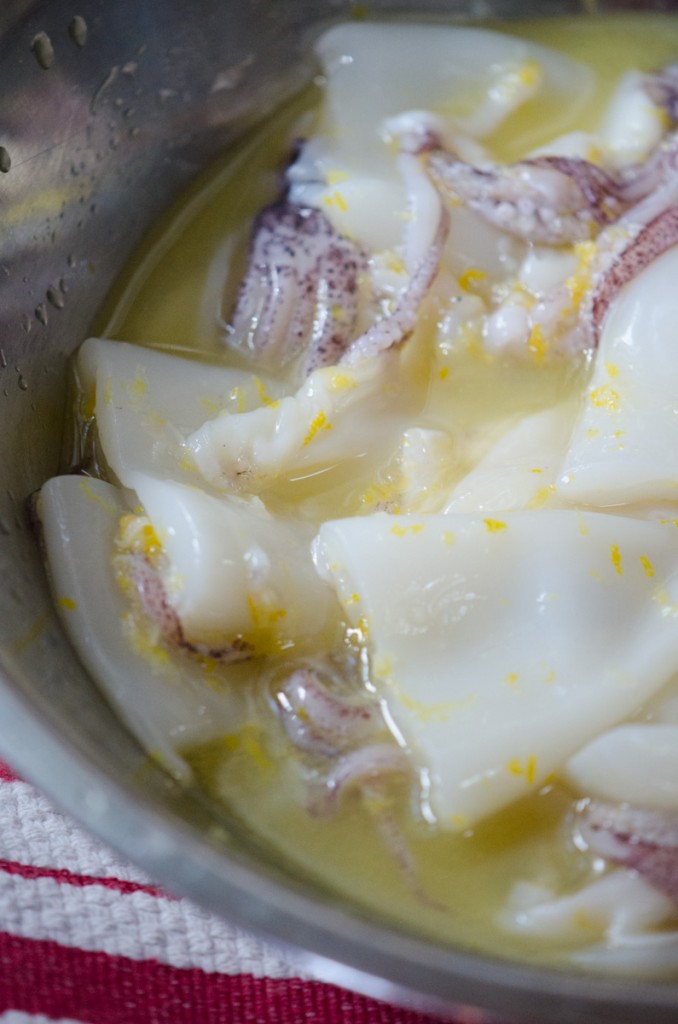marinate squid private ski holidays dolomites italiaoutdoors food and wine