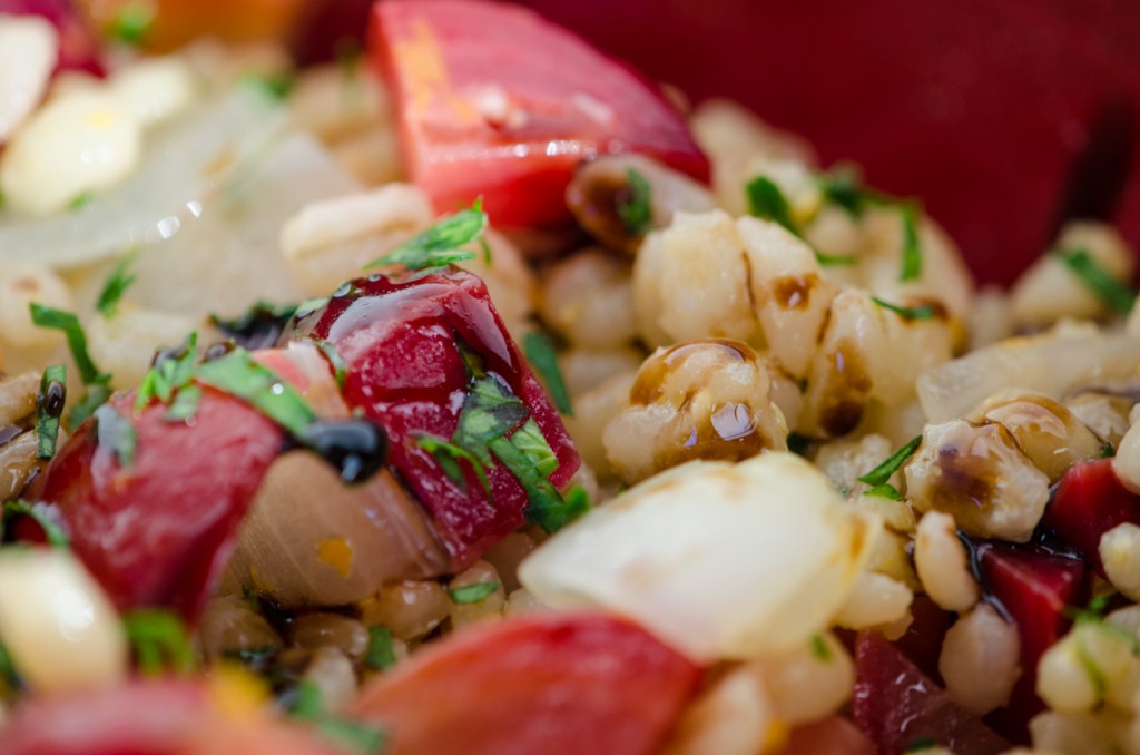 barley salad close bike tours tuscany italiaoutdoors food and wine