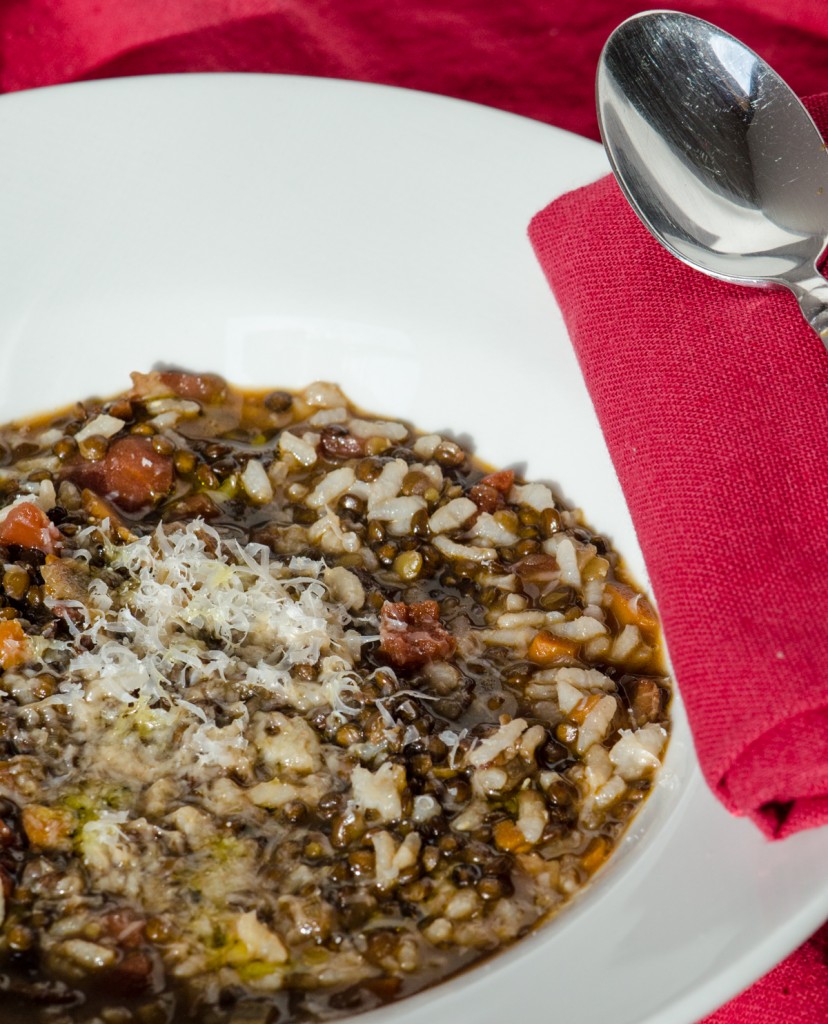 lentil soup and rice private cycling holidays italy tuscany italiaoutdoors food and wine