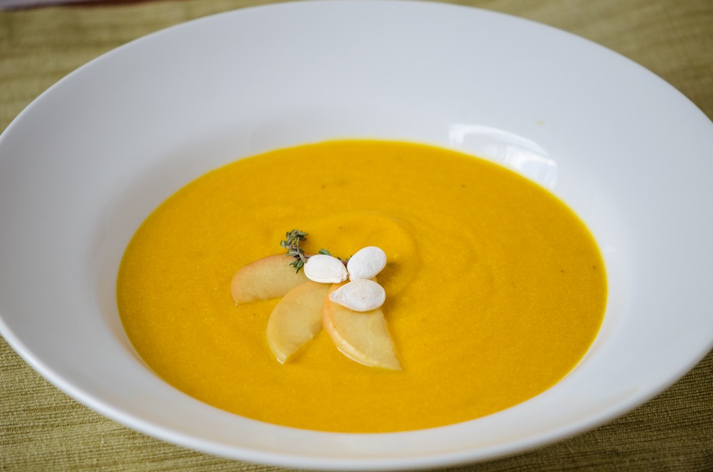 pumpkin soup ski tours dolomites italiaoutdoors food and wine