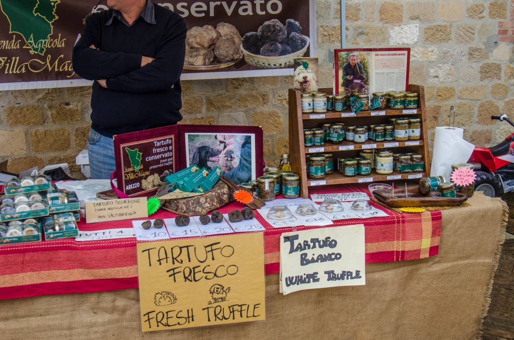 truffles at market bike tours dolomites italiaoutdoors food and wine