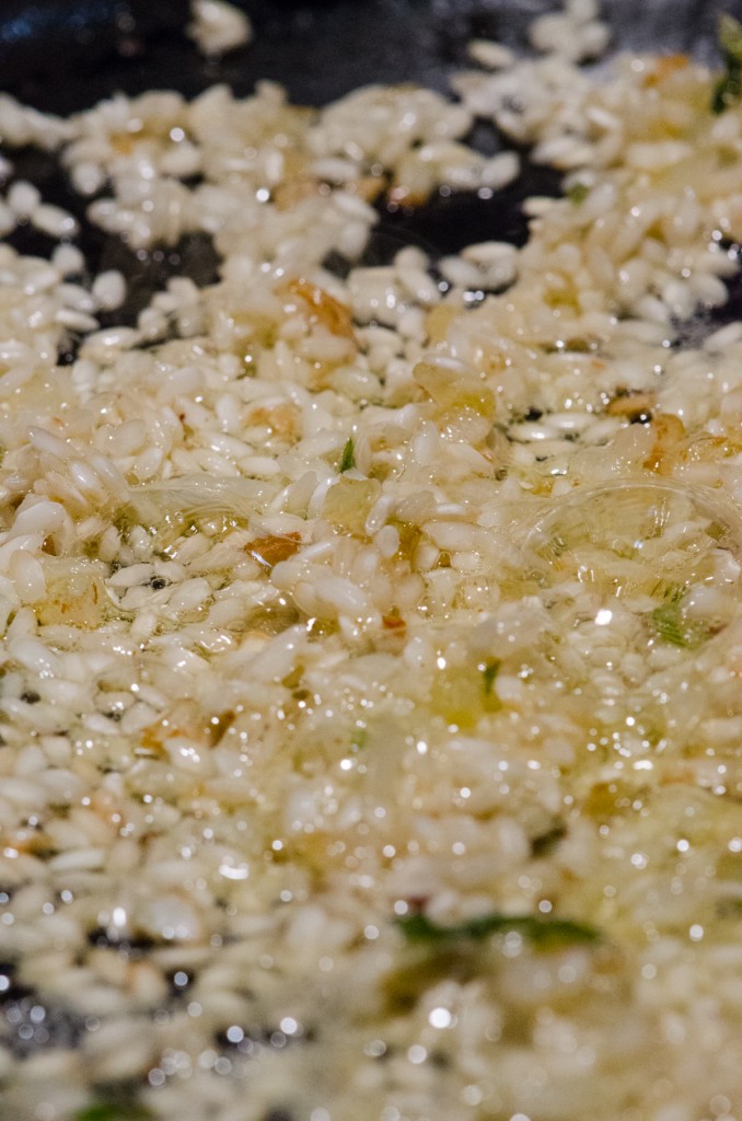 saute risotto rice bike tours italy