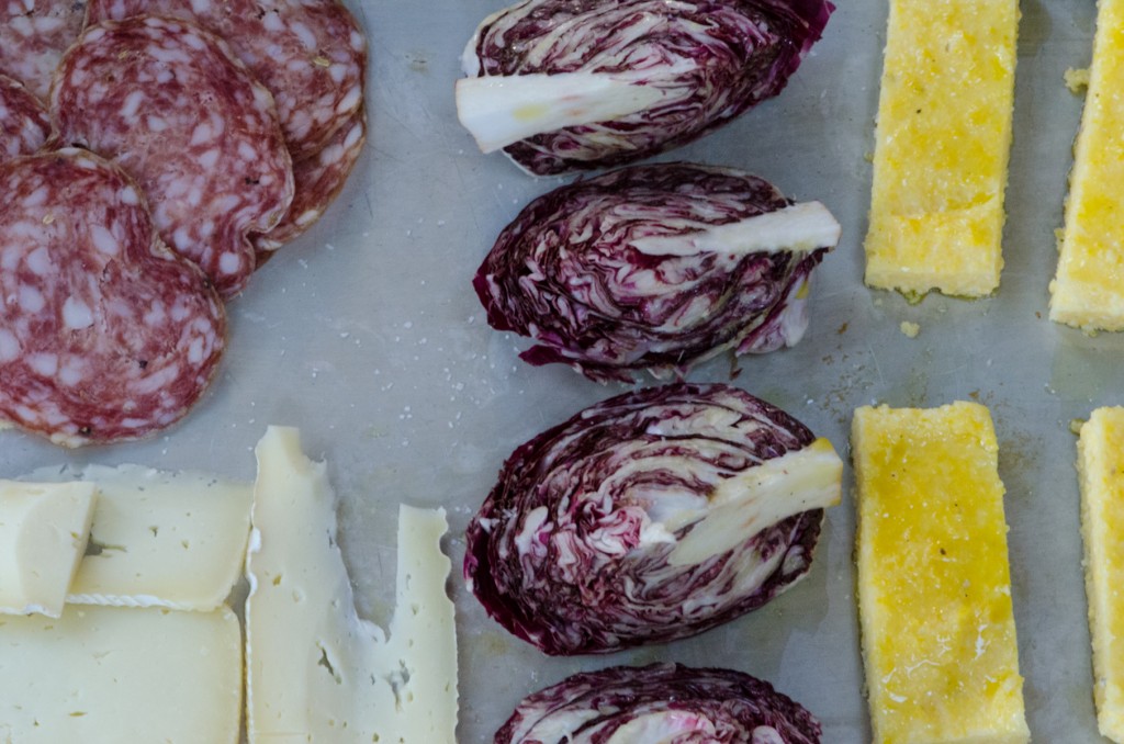 grilled radicchio ski tours italy