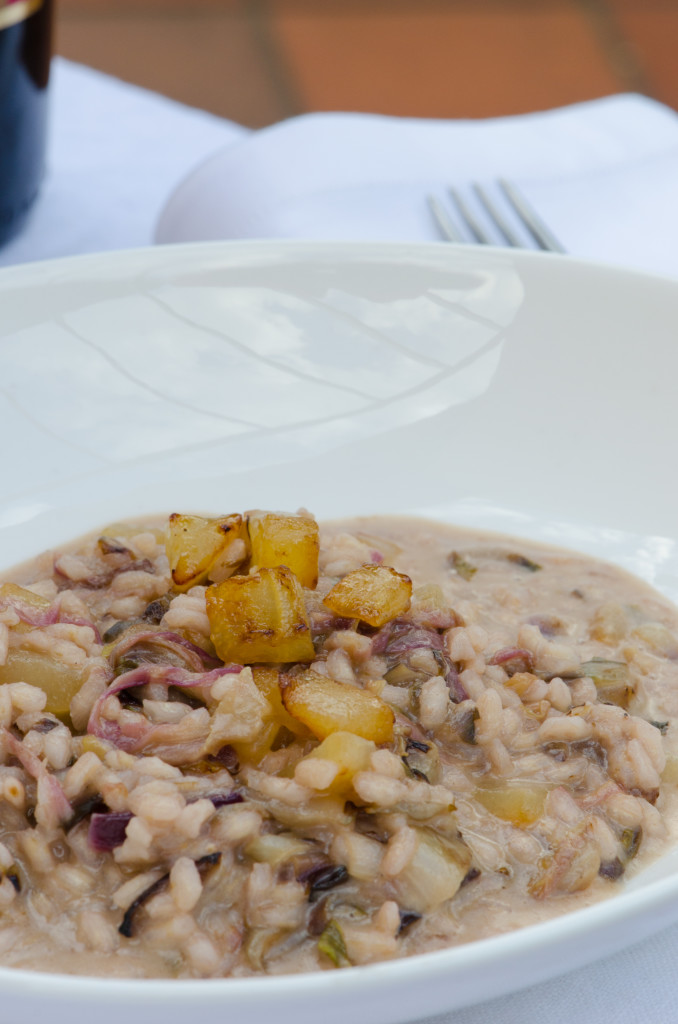 Risotto al Radicchio Rosso con Pere e Formaggio Morlacco | Italian Food ...