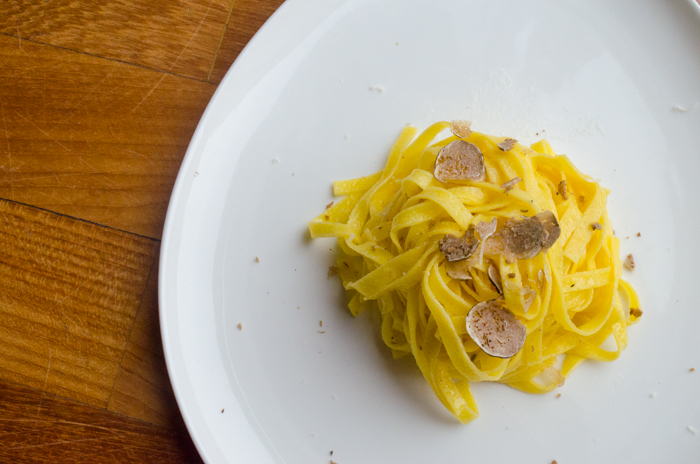 Tagliolini con il Tartufo - Tagliolini with Truffles | Italian Food ...