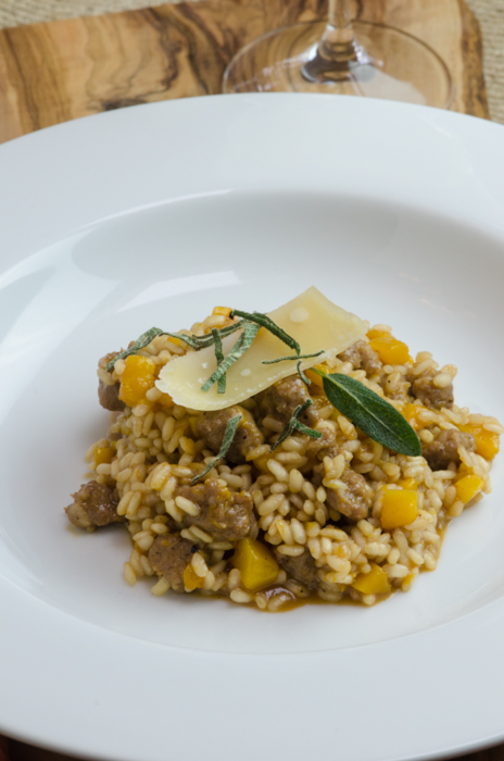 risotto-pumpkin-sausage-italy-walking-tours