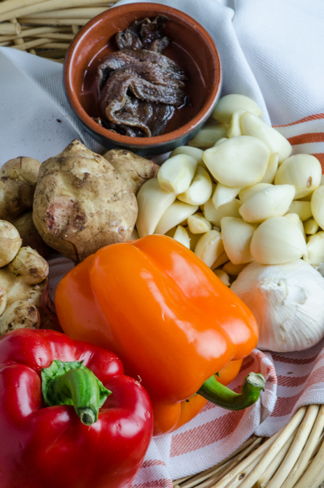 bagna-cauda-ingredients-walking-tour-piedmont